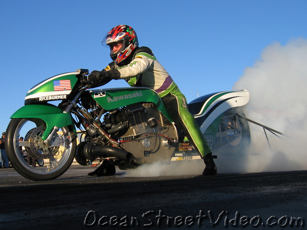 kawasaki drag racing motorcycle