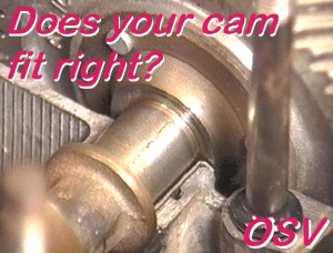 VW camshaft fitting