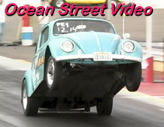 Muffler Mike VW Bug wheelstand!